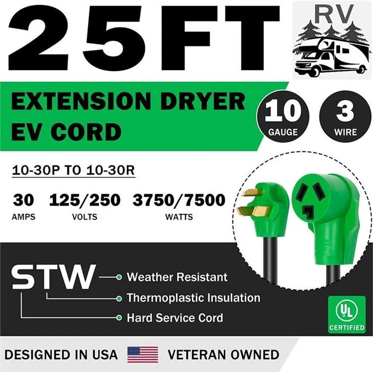 Rv Shore Power Cord