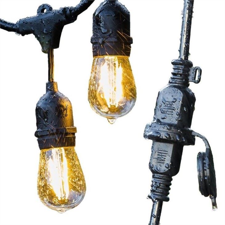 String Lights Outdoor Waterproof